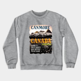 Tranquility Beckons and Adventure Awaits Crewneck Sweatshirt